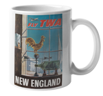 TWA Vintage New England Coffee Mug