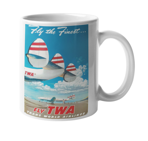 TWA Vintage Tail Coffee Mug