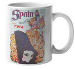 TWA Vintage Spain Coffee Mug