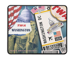 TWA Ticket To Washington DC Mousepad