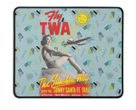 TWA Pop Art Pinup Girl Mousepad