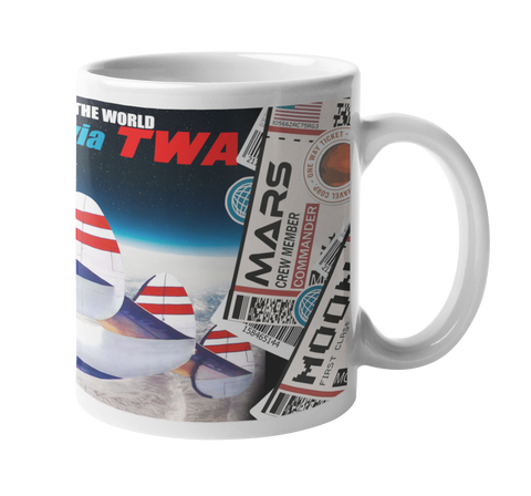 TWA World Collage Coffee Mug