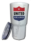 United Airlines 1940 Logo Tumbler