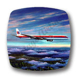 United Airlines DC8 by Rick Broome Magnets