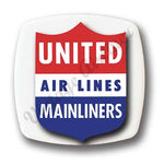 United Airlines 1940's Mainliner Cover Magnets