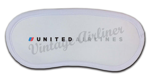 United Airlines Logo Sleep Mask