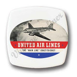 United Airlines 1940's Magnets