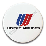 United Airlines 1974 Tulip Logo Magnets