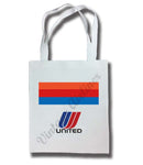 United Airlines Red & Blue Logo Cover Tote Bag