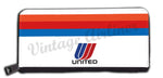 United Airlines Red & Blue Logo wallet