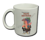 United Airlines Pacific Northwest Coffee Mug