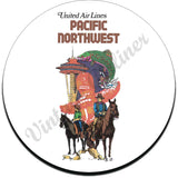 United Airlines Pacific Northwest Coaster
