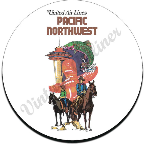 United Airlines Pacific Northwest Coaster