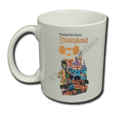 United Airlines Disneyland Coffee Mug