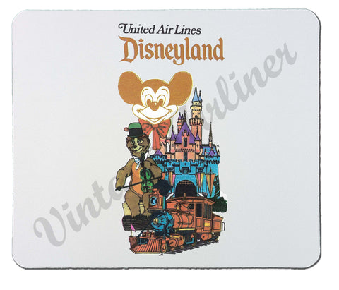 United Airlines Disneyland Mousepad