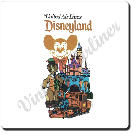 United Airlines Disneyland Coaster