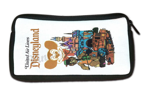 United Airlines Disneyland Travel Pouch
