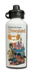 United Airlines Disneyland Aluminum Water Bottle