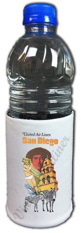 United Airlines San Diego Koozie