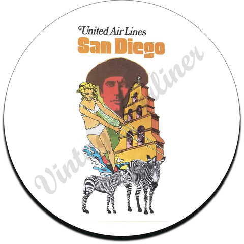 United Airlines San Diego Coaster