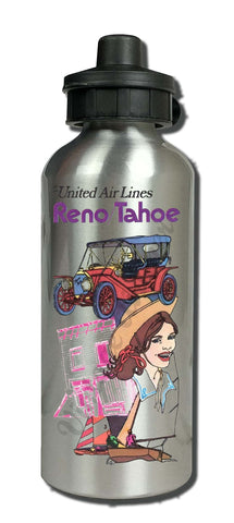 United Airlines Reno/Tahoe Aluminum Water Bottle