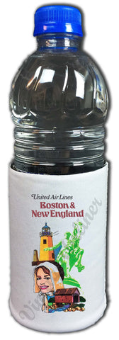 United Airlines Boston & New England Koozie