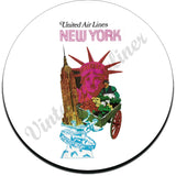 United Airlines New York Coaster