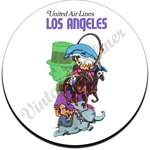 United Airlines Los Angeles Coaster