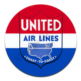 United Airlines Coast To Coast Mousepad