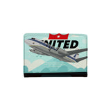 United Airlines Vickers Viscount 745 Passport Case