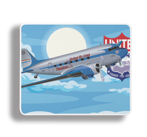 United DC-3 MousePad