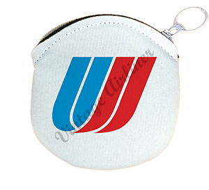 United Airlines Tulip Round Coin Purse