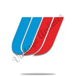 United Airlines Tulip Logo Round Coaster