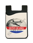 United Airlines 1940's Bag Sticker Card Caddy