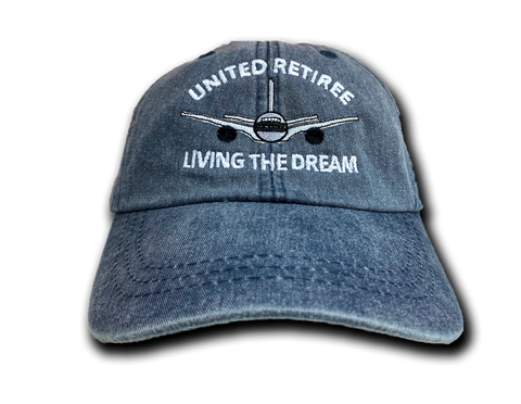 United Airlines Retiree Blue Cap