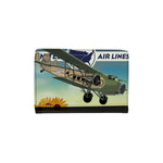 United Air Lines Ford Tri-Motor Descending Passport Case