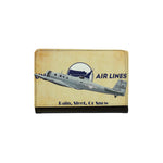 United Air Lines Mail Plane "Rain, Sleet or Snow" Passport Case