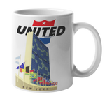 United Airlines New York Coffee Mug