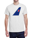 United Airlines Vintage Livery Tail T-Shirt