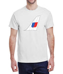 United Airlines 737 Livery Tail T-Shirt
