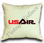 US Air 1979 Logo Linen Pillow Case Cover