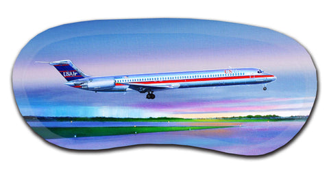 US Air DC9 by Rick Broome Sleep Mask