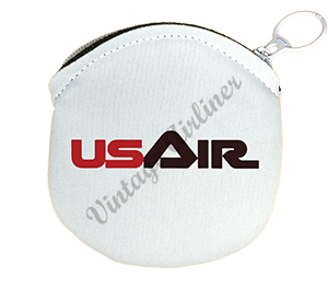 US Air 1979 Logo Round Coin Purse
