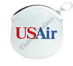 US Air 1989 Logo Round Coin Purse