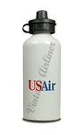 US Air 1989 Logo Aluminum Water Bottle