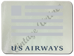 US Airways Logo Glass Cutting Board