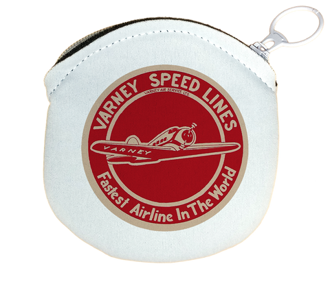 Varney Speed Lines Round Coin Purse