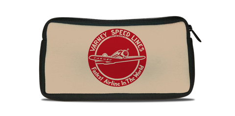 Varney Speed Lines Bag Sticker Travel Pouch