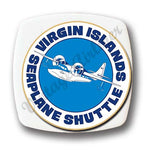 Virgin Islands Seaplane Shuttle Vintage Magnets