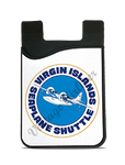 Virgin Islands Seaplane Shuttle Bag Sticker Card Caddy